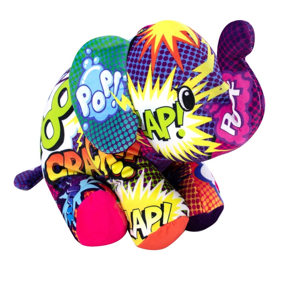 Pop Art Soft 16” Mammoth plush Wham Pow New with Tag